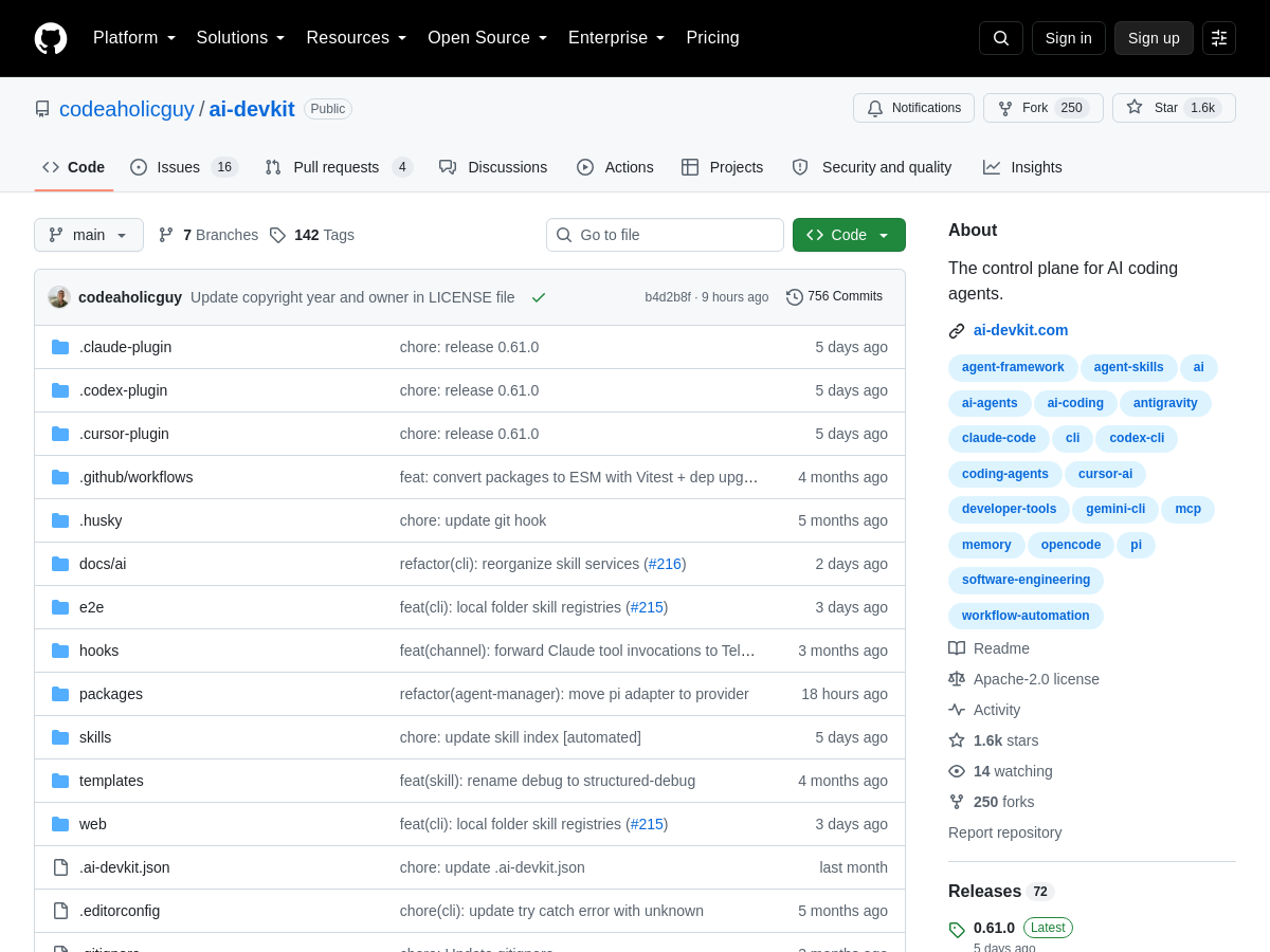 Screenshot of ai-devkit