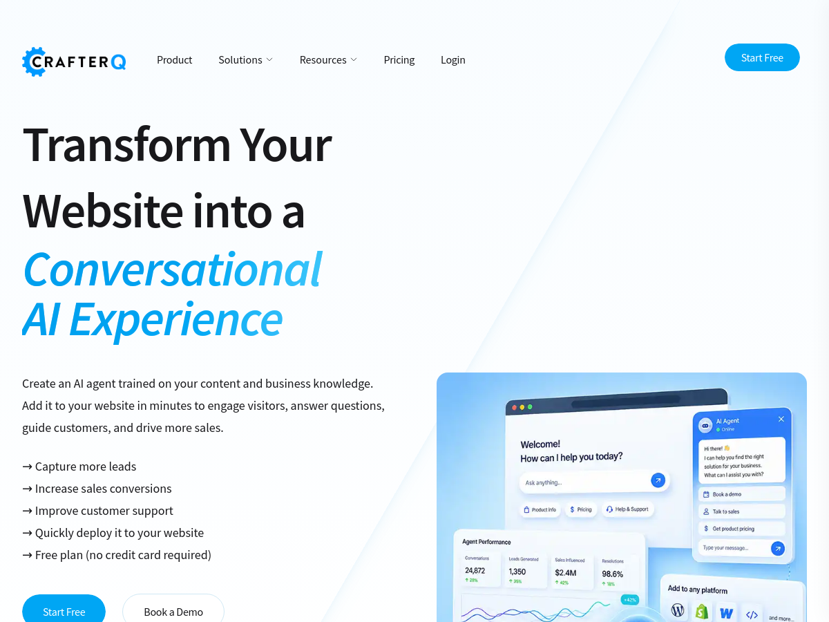 Screenshot of CrafterQ