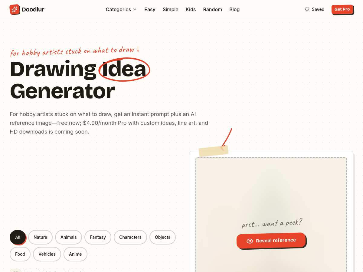 Screenshot of Doodlur