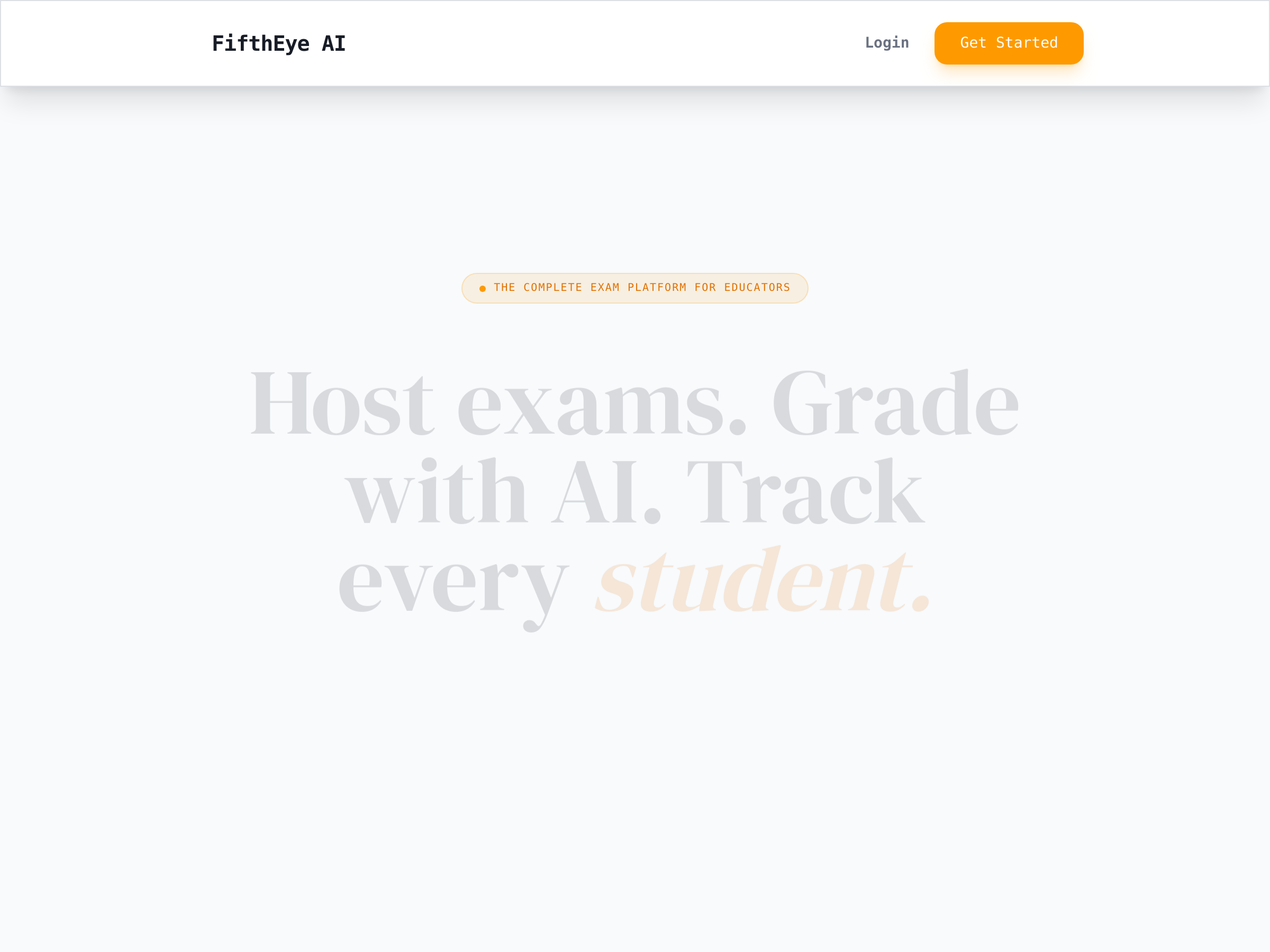 Screenshot of Fiftheye AI