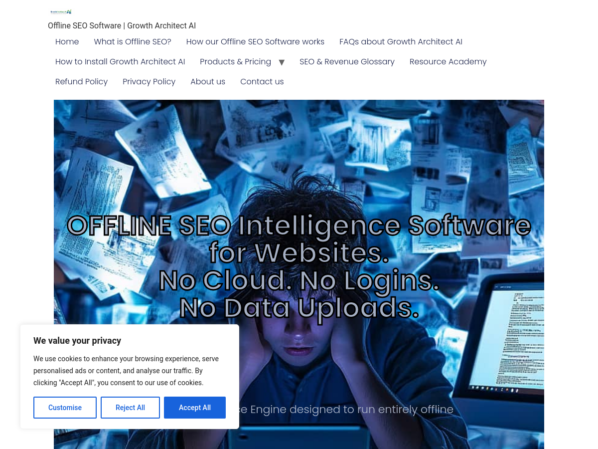 Screenshot of Growth Architect AI