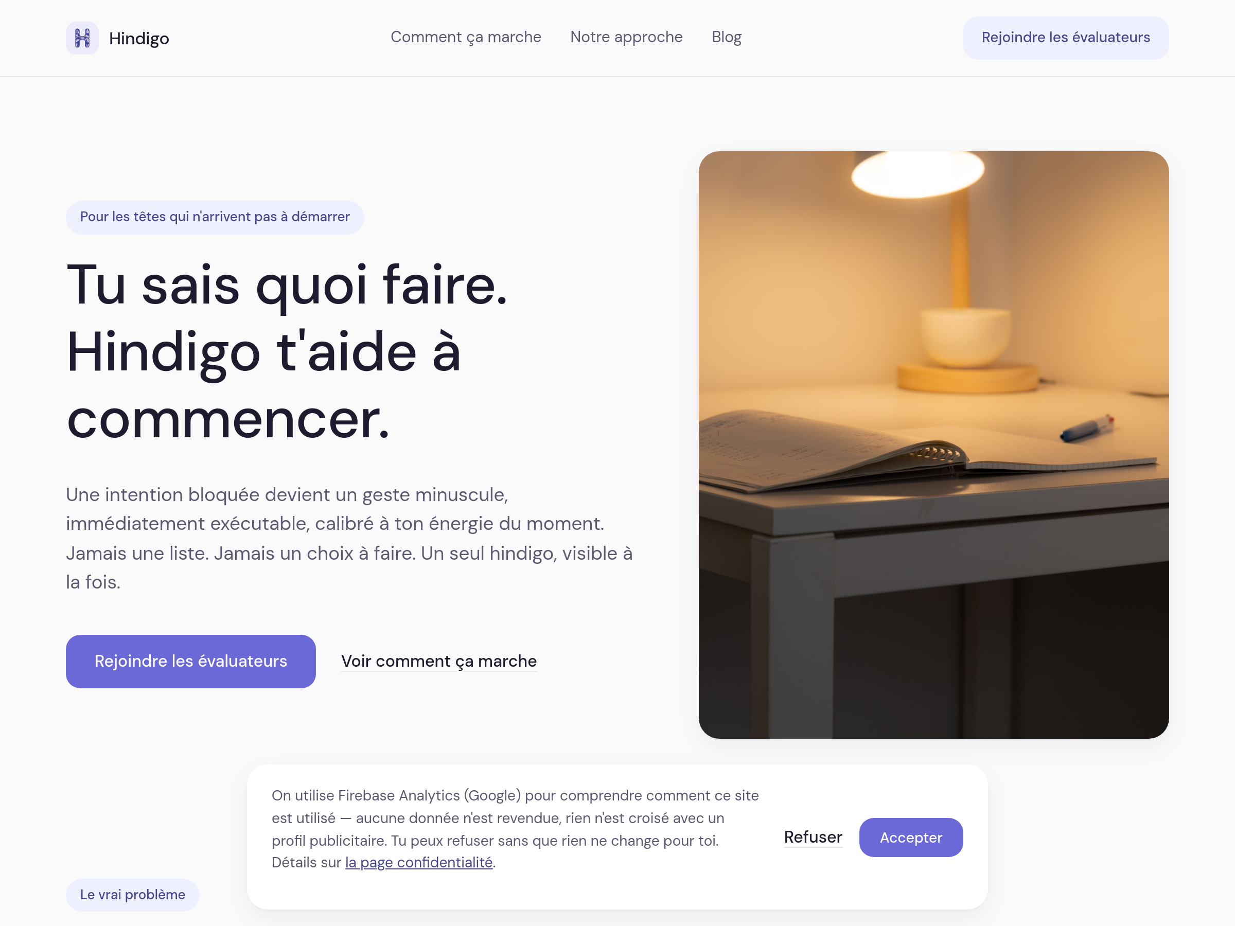 Screenshot of Hindigo