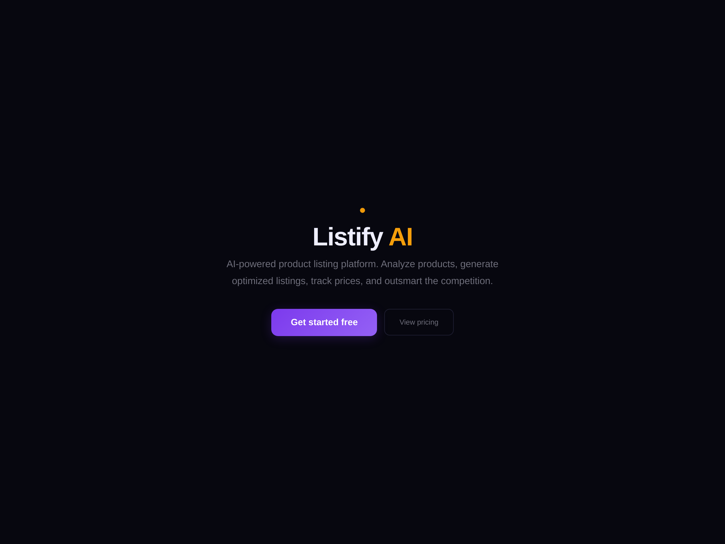 Screenshot of LISTIFY