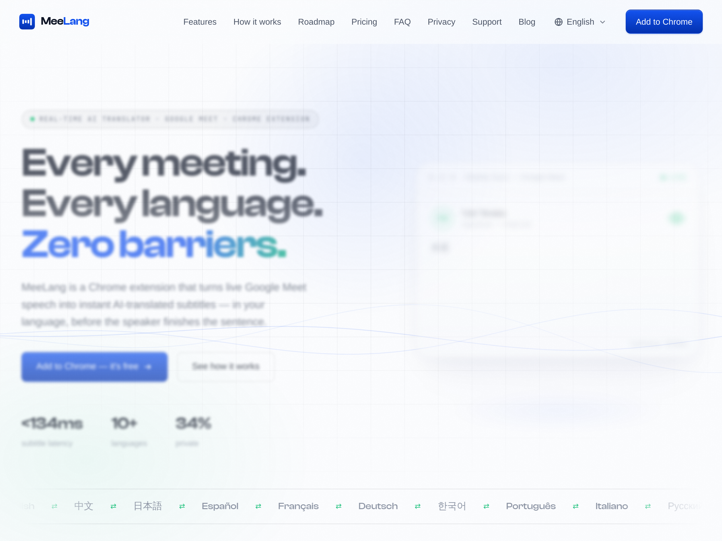 Screenshot of MeeLang