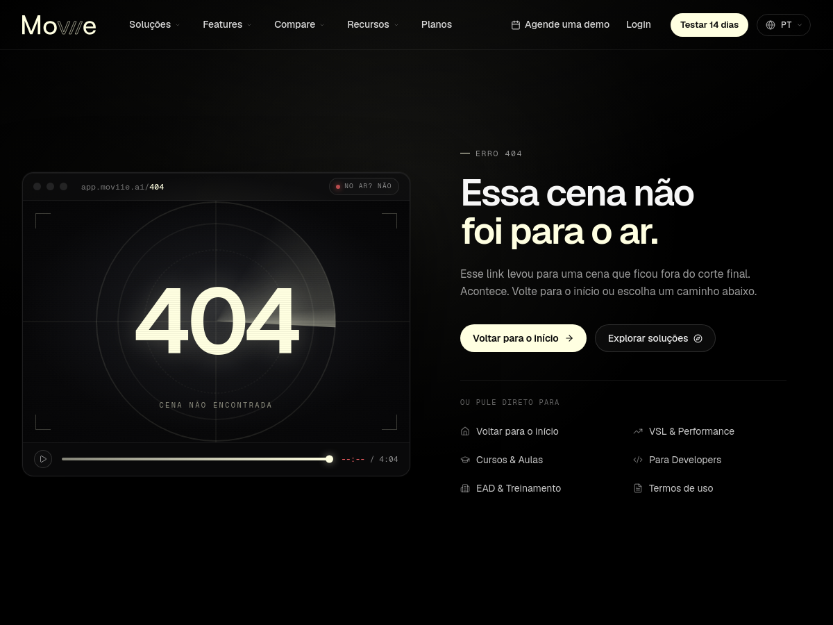 Screenshot of Moviie