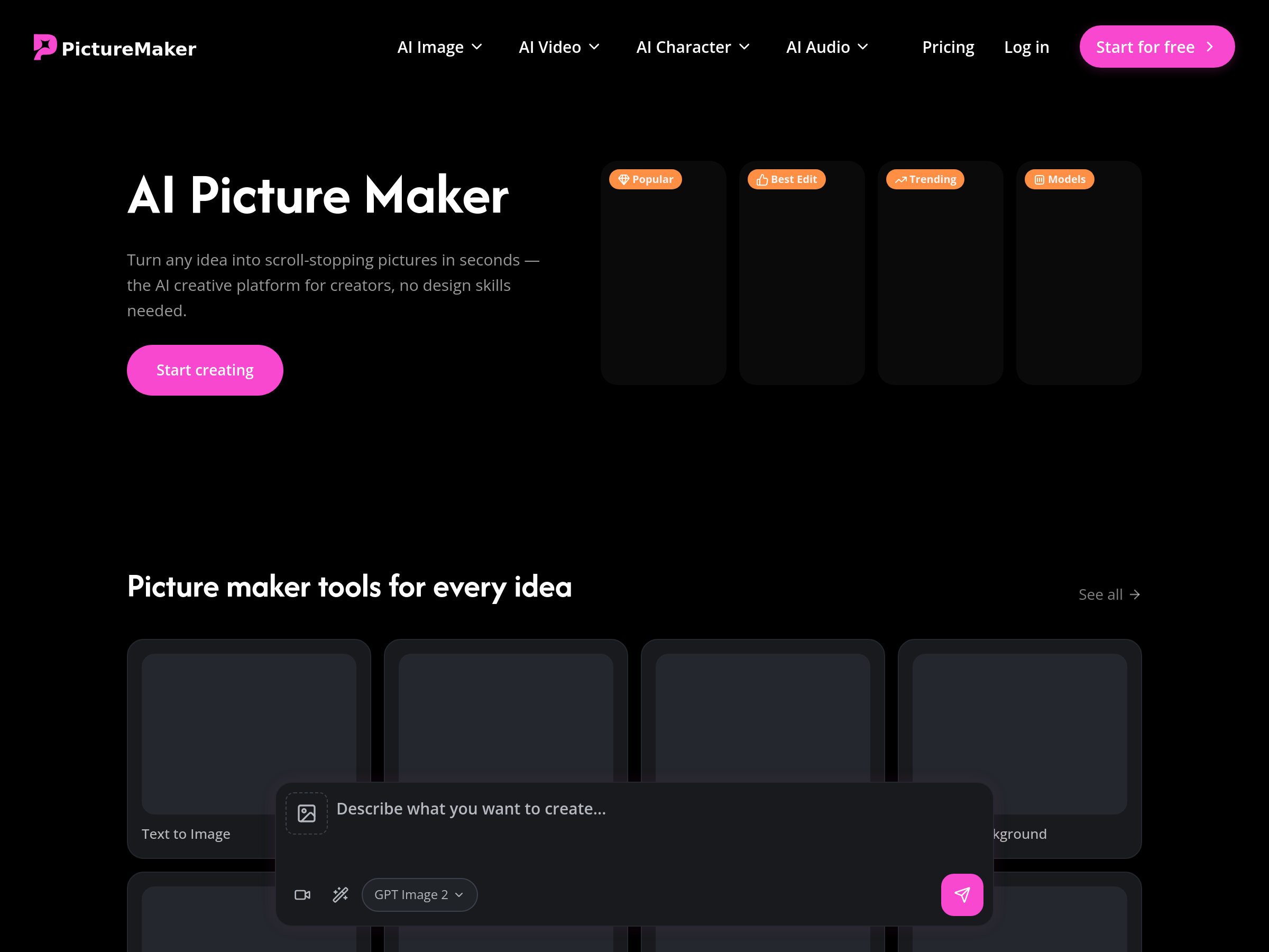 Screenshot of PictureMaker