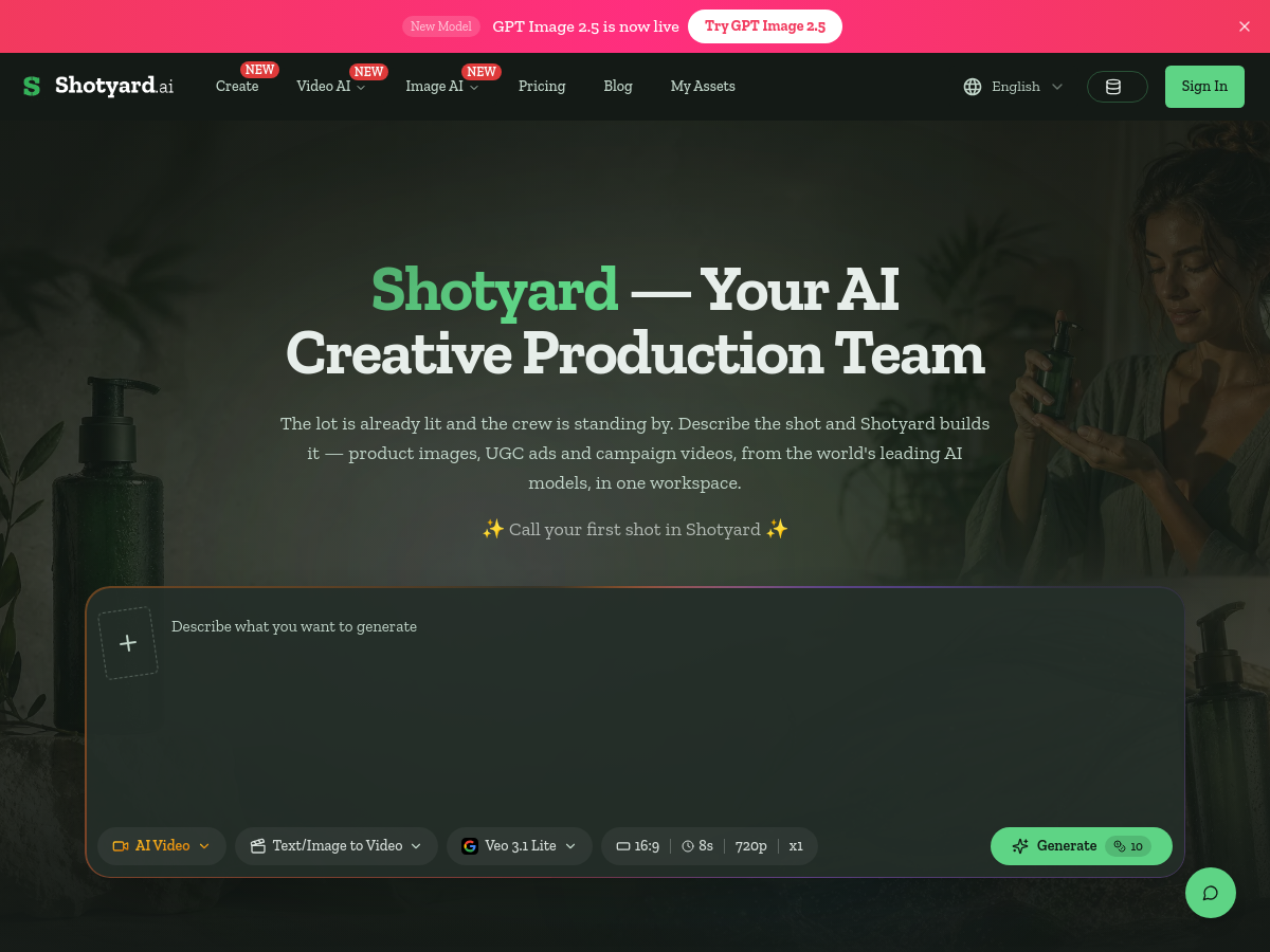 Screenshot of Shotyard