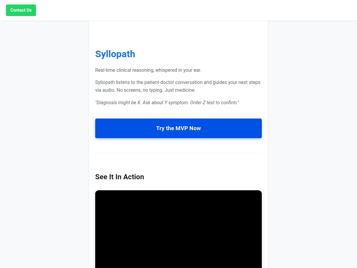 Screenshot of Syllopath