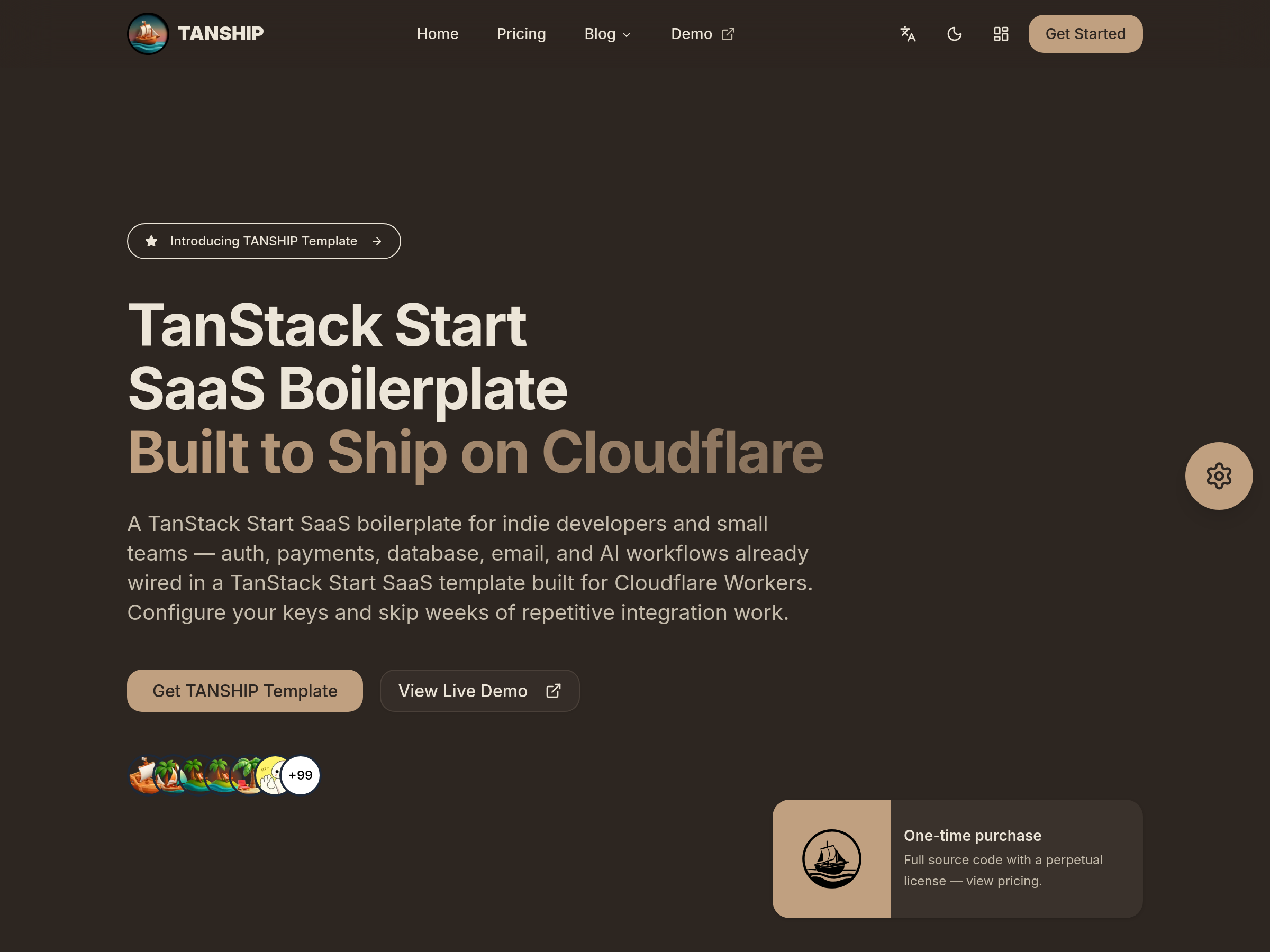 Screenshot of TANSHIP