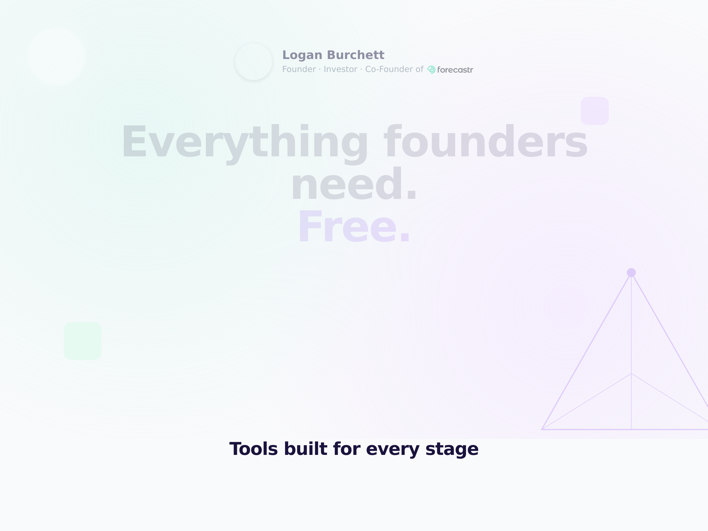 Screenshot of The Founder Toolbox