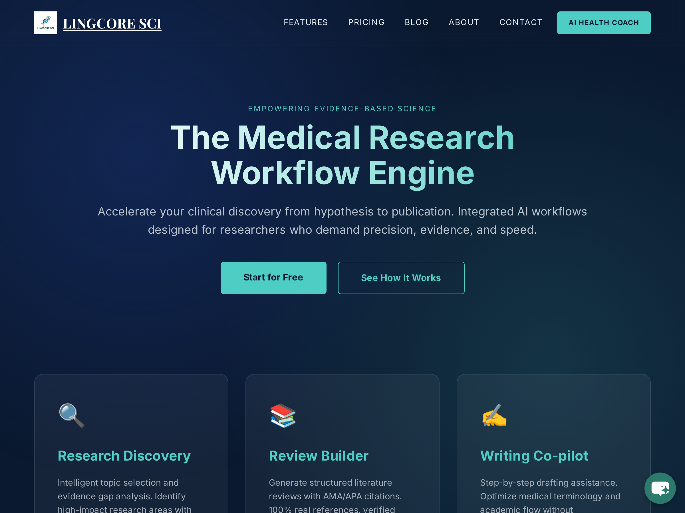 Screenshot of The Medical Research Workflow Engine
