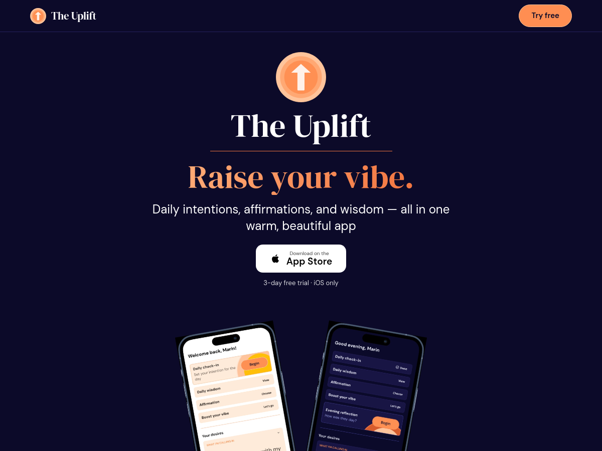 Screenshot of The Uplift