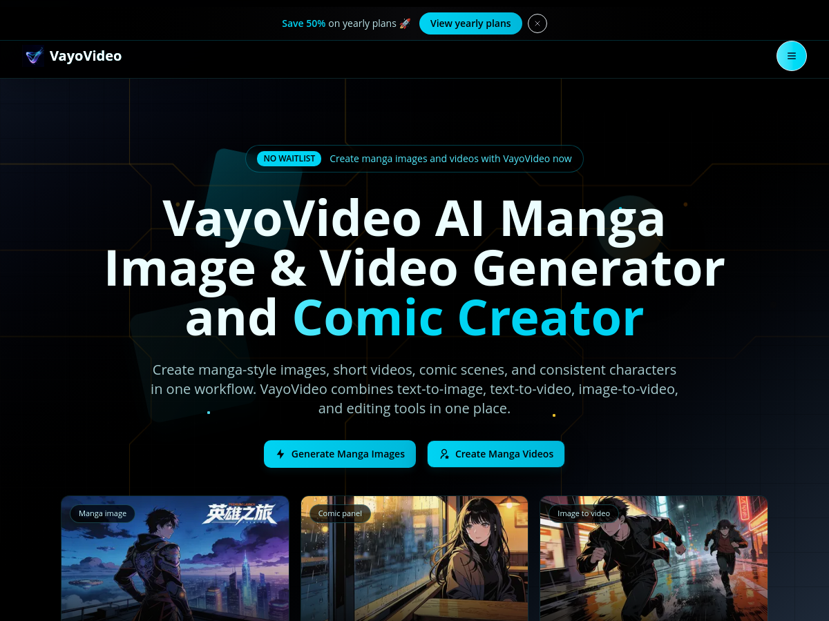 Screenshot of VayoVideo